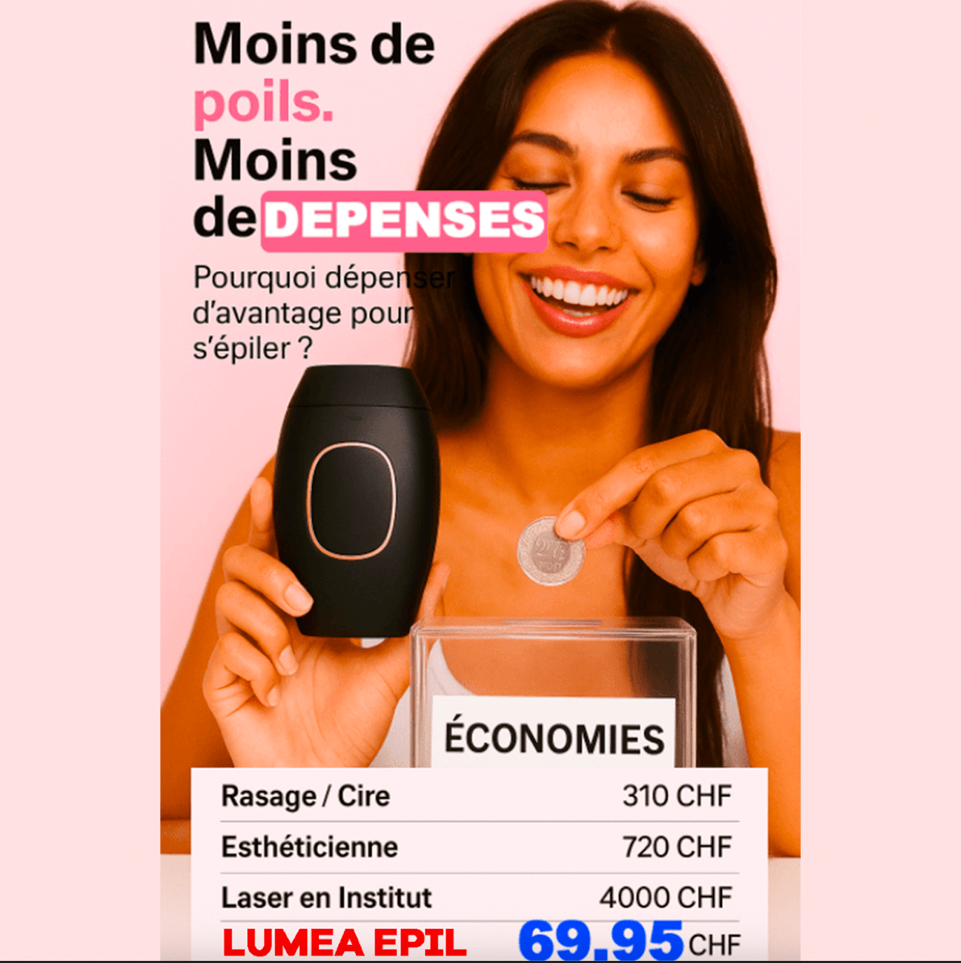 Lumea Epi • Épilateur à Lumière Pulsée •