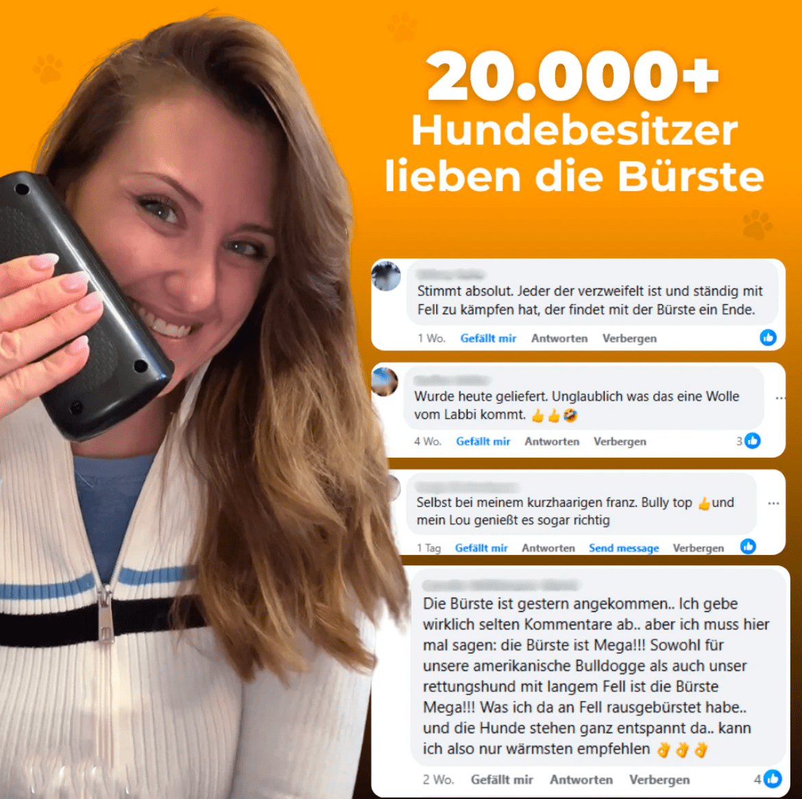 Fellwunder Bürste - Der Bestseller
