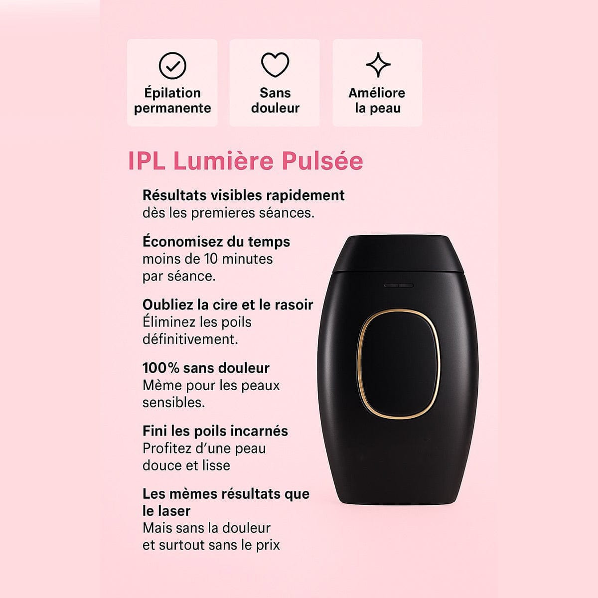 Lumea Epi • Épilateur à Lumière Pulsée  •